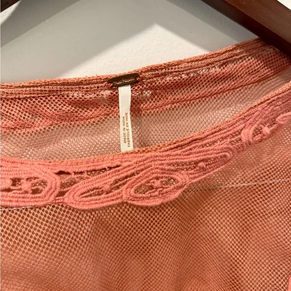 Free People Im pretty ok Lace Blouse - Picture 2 of 5